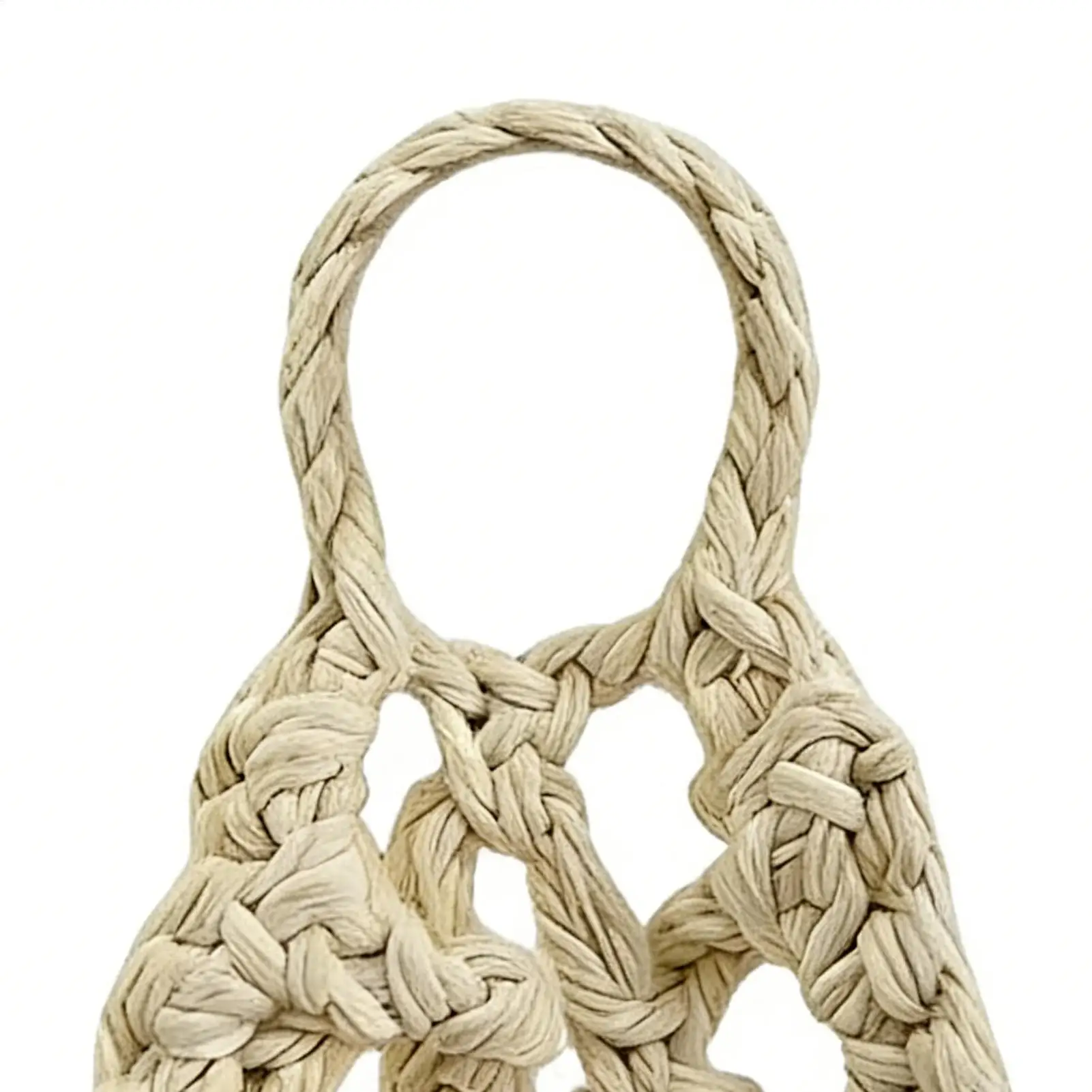 Boho Macrame Plant HangerBasket for Succulents Cotton Rope Woven Hanging Basket with Net Pouch Home Decoration Organizer - Image 5